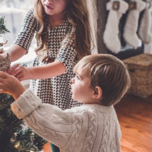 Decorating the tree